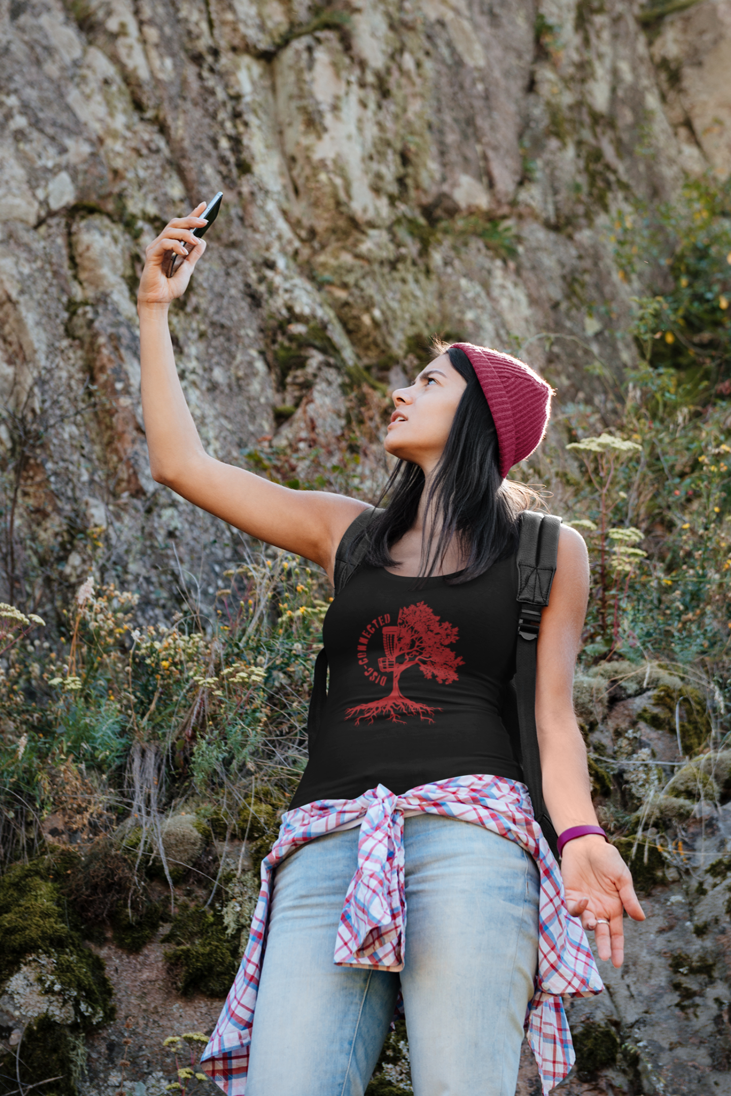 camiseta negro mujer