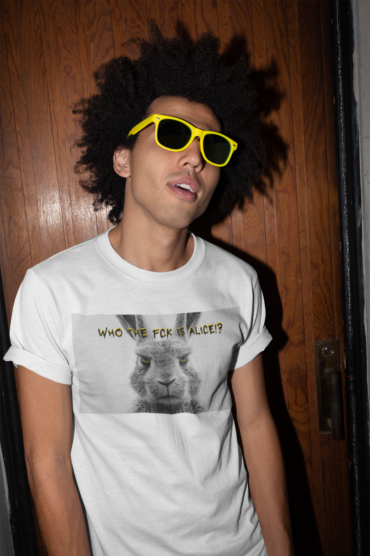 T-shirt "Who the fck is Alice!?"