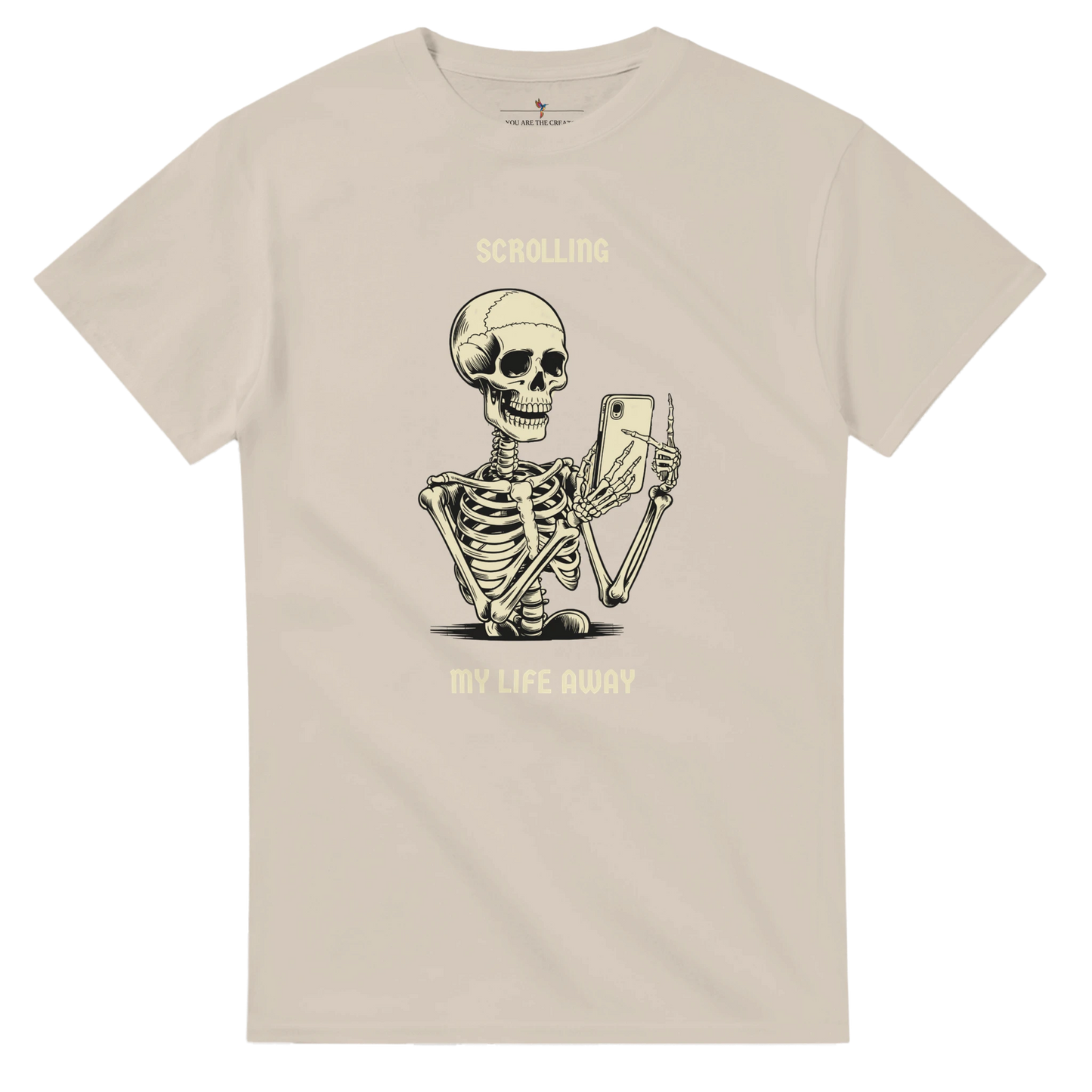 camiseta skeleton