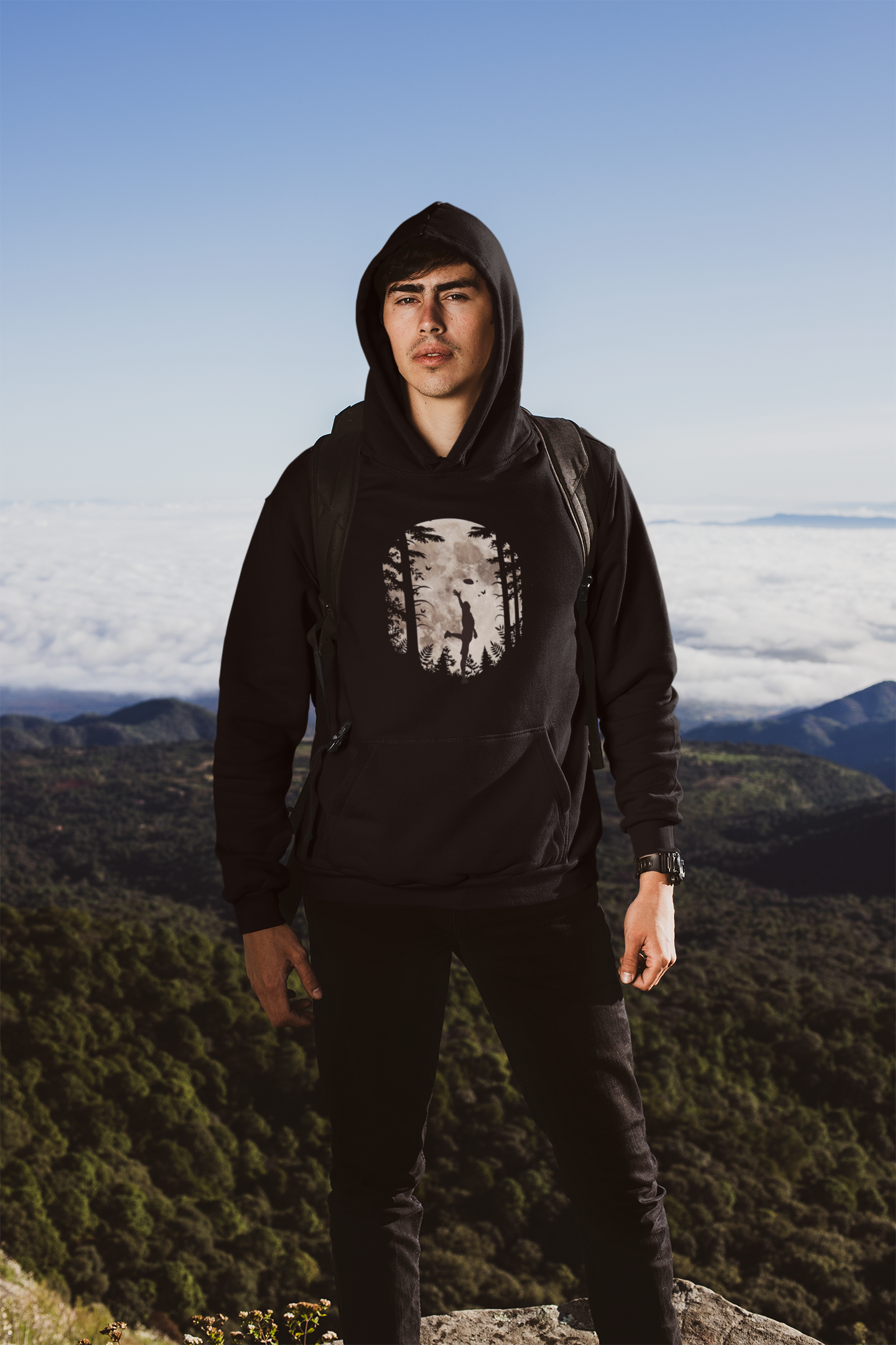 Hoodie "Midnight Discgolf"