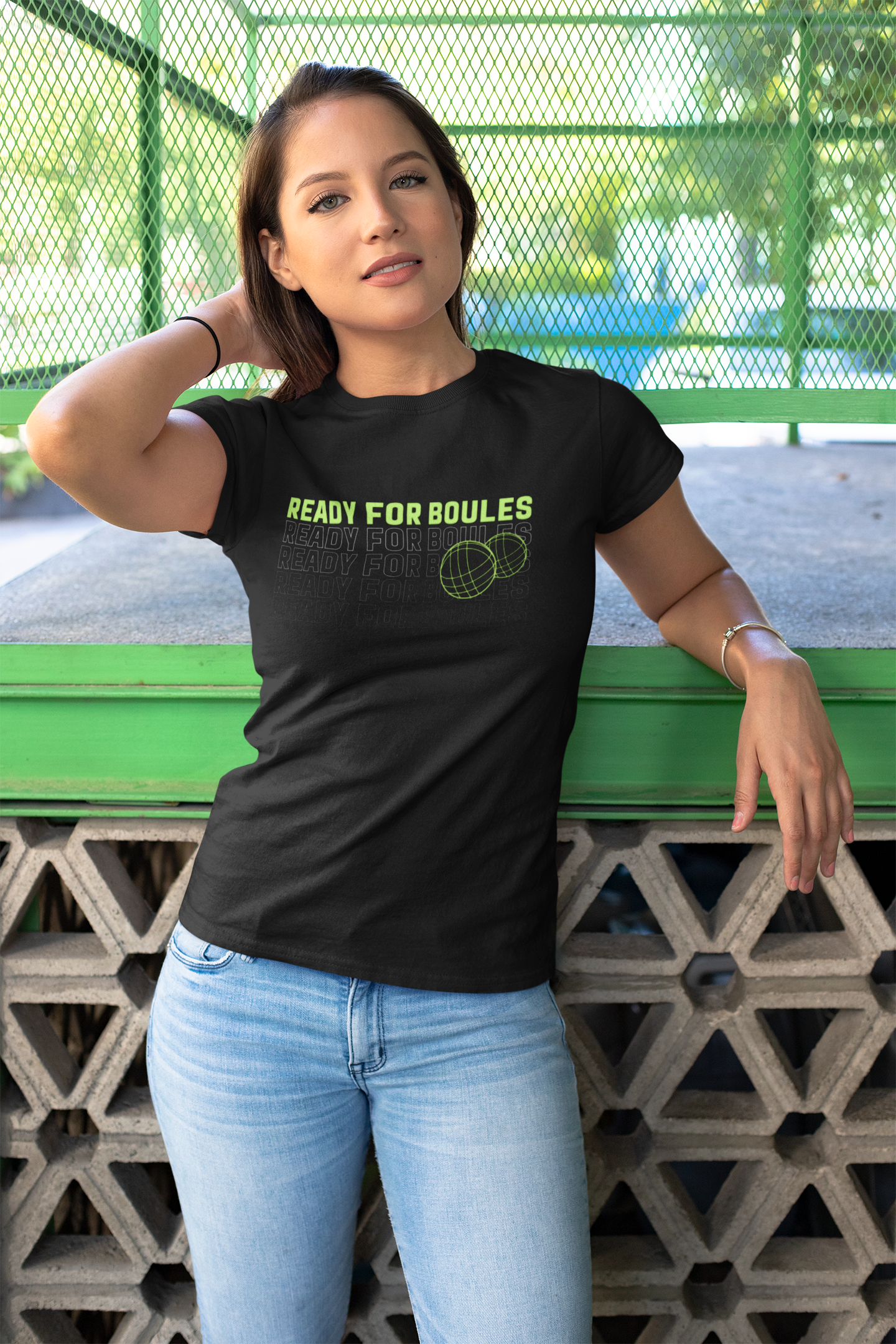 camiseta negro mujer