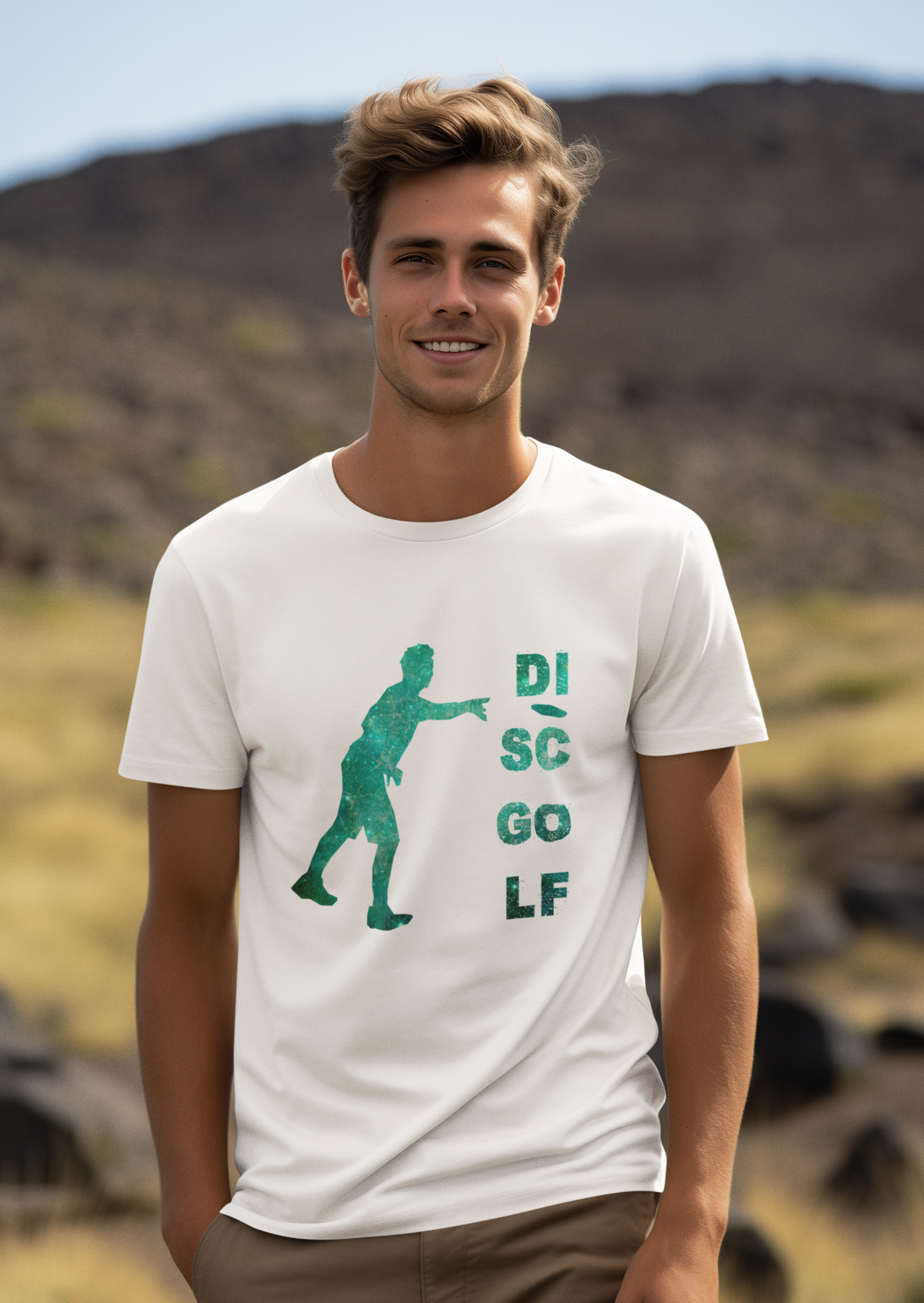 camiseta blanca discgolf