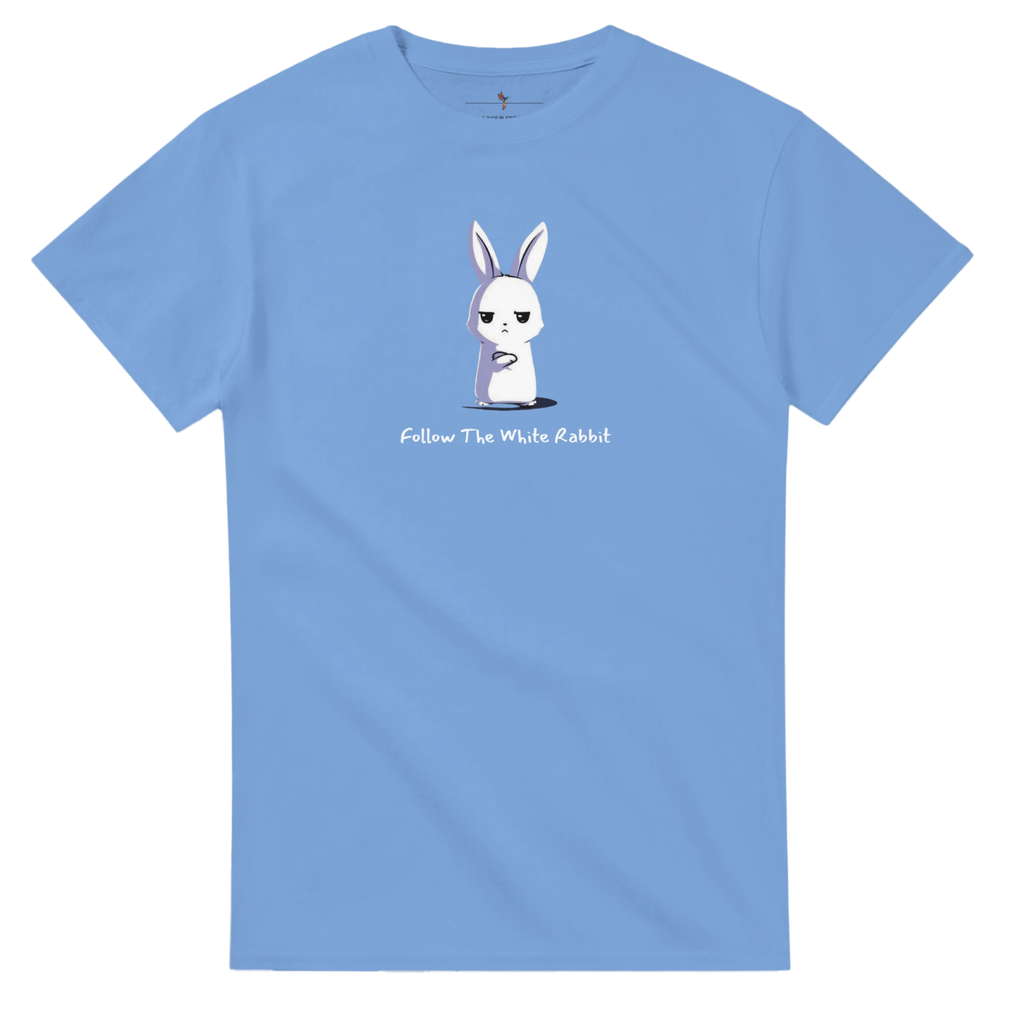 camiseta conejo blanco