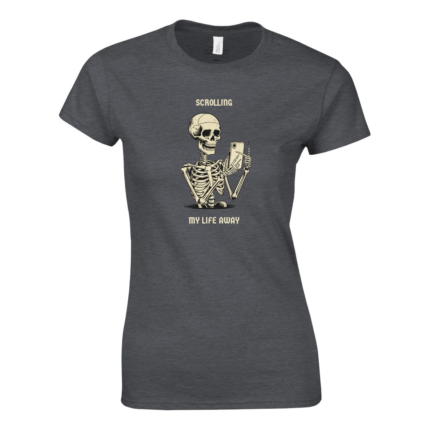 camiseta skeleton