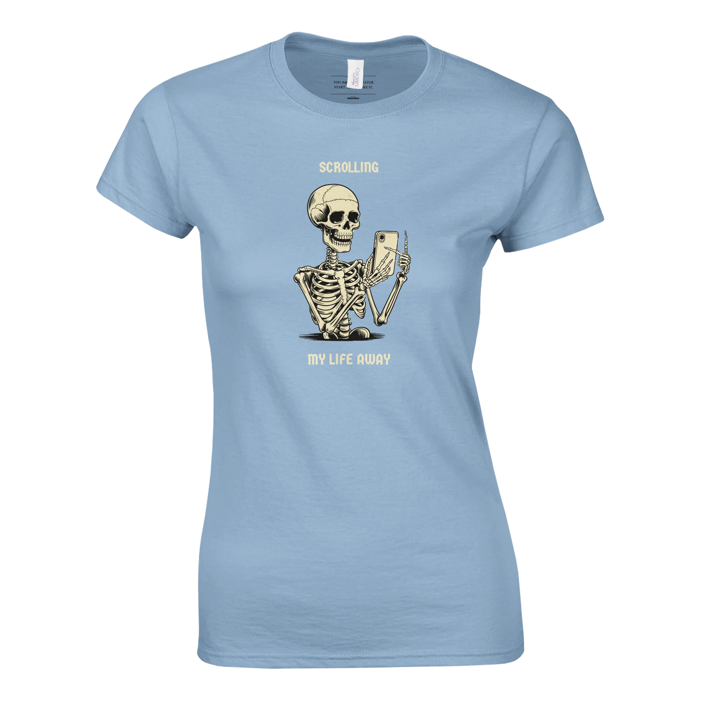 camiseta skeleton