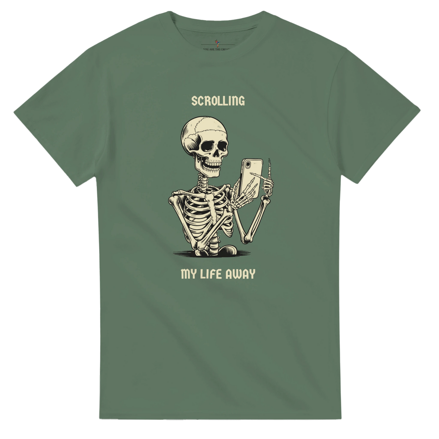 camiseta skeleton