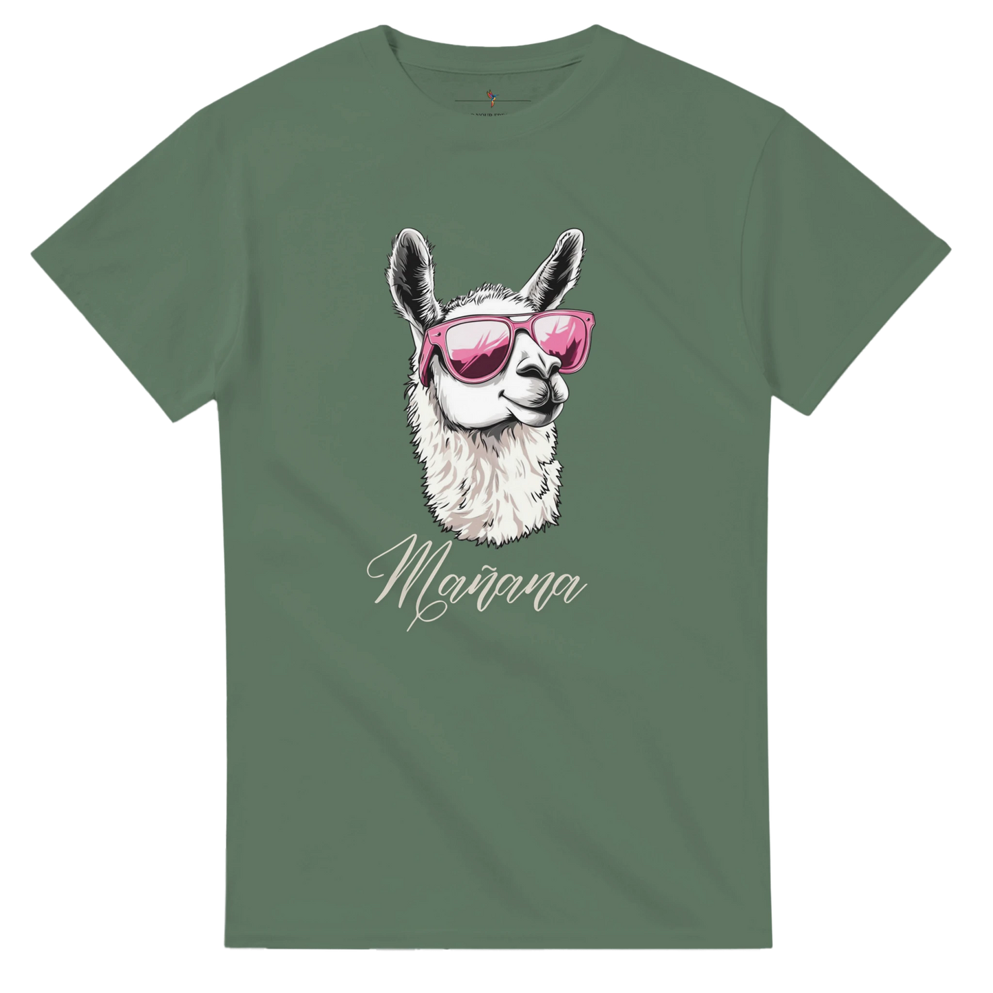 camiseta alpaca verde