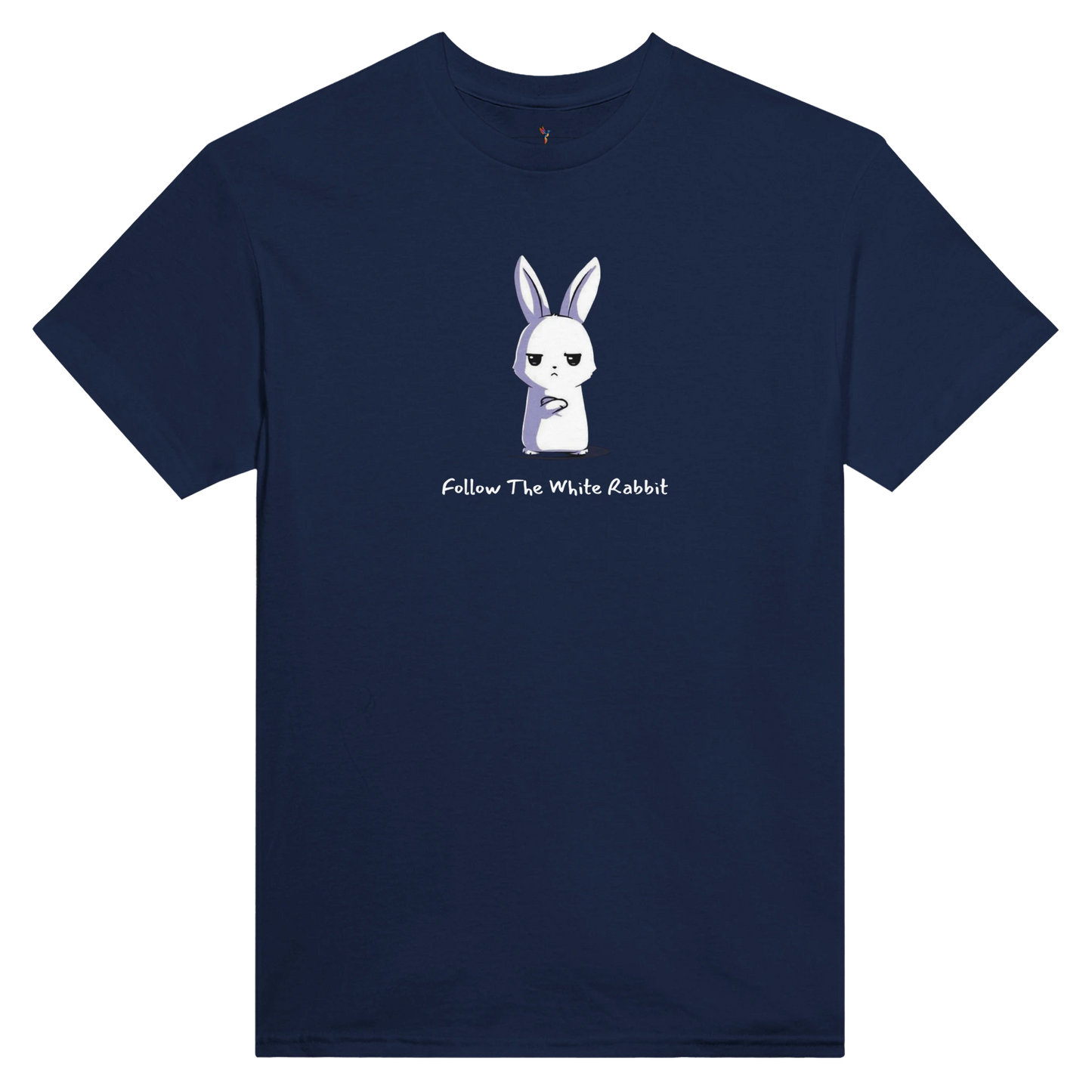 camiseta conejo blanco