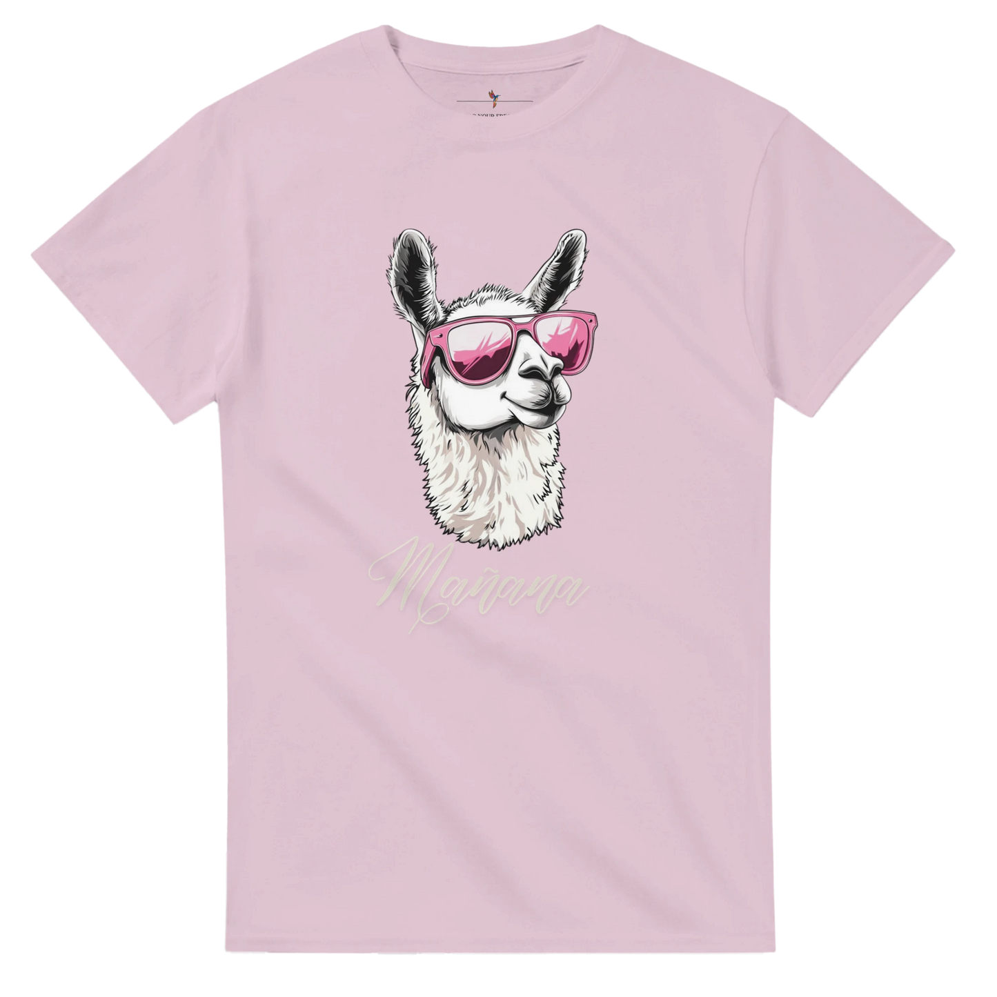 camiseta alpaca rosa