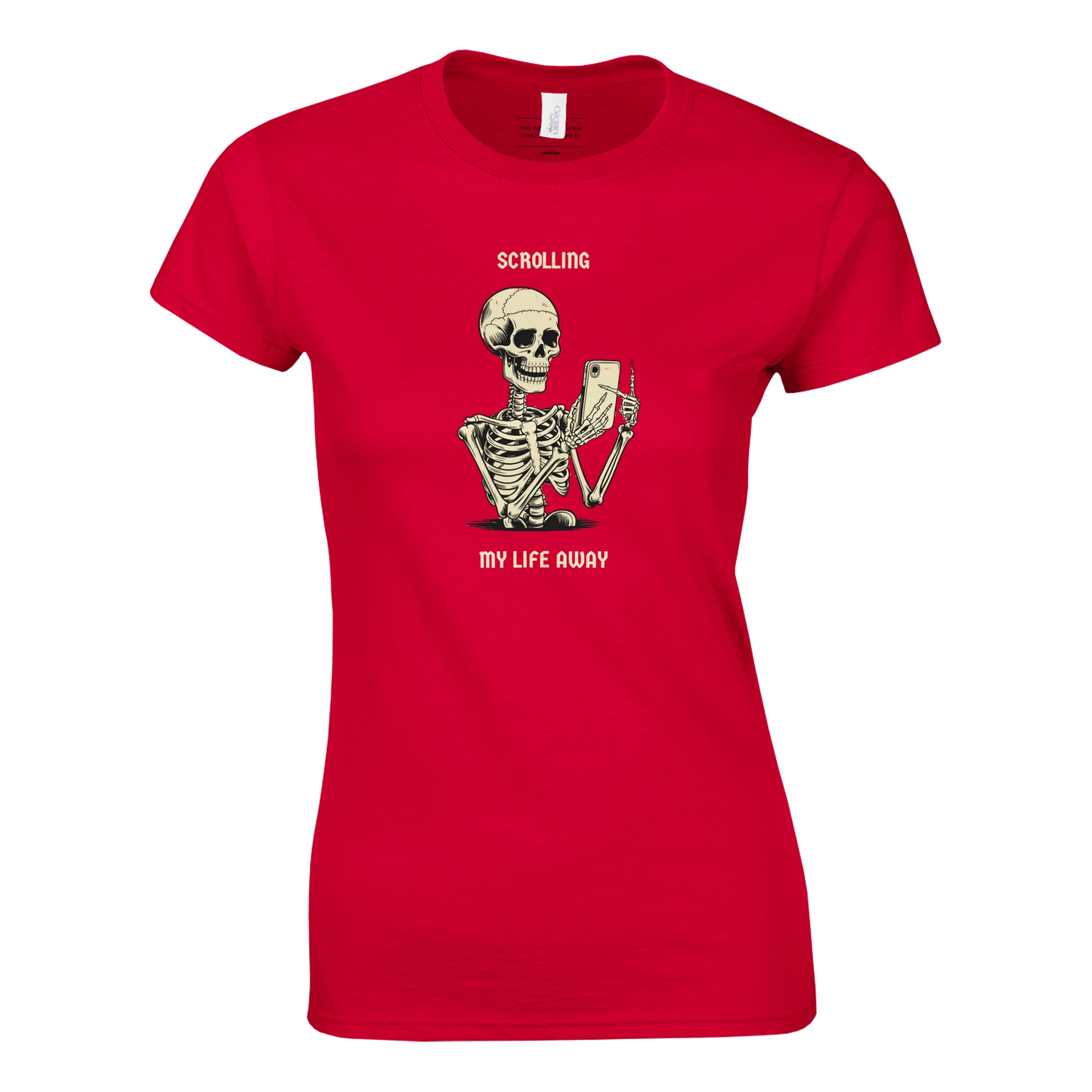 camiseta skeleton