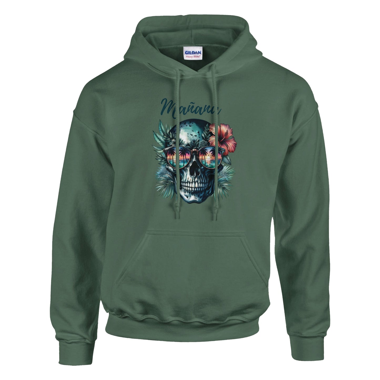hoodie with skull