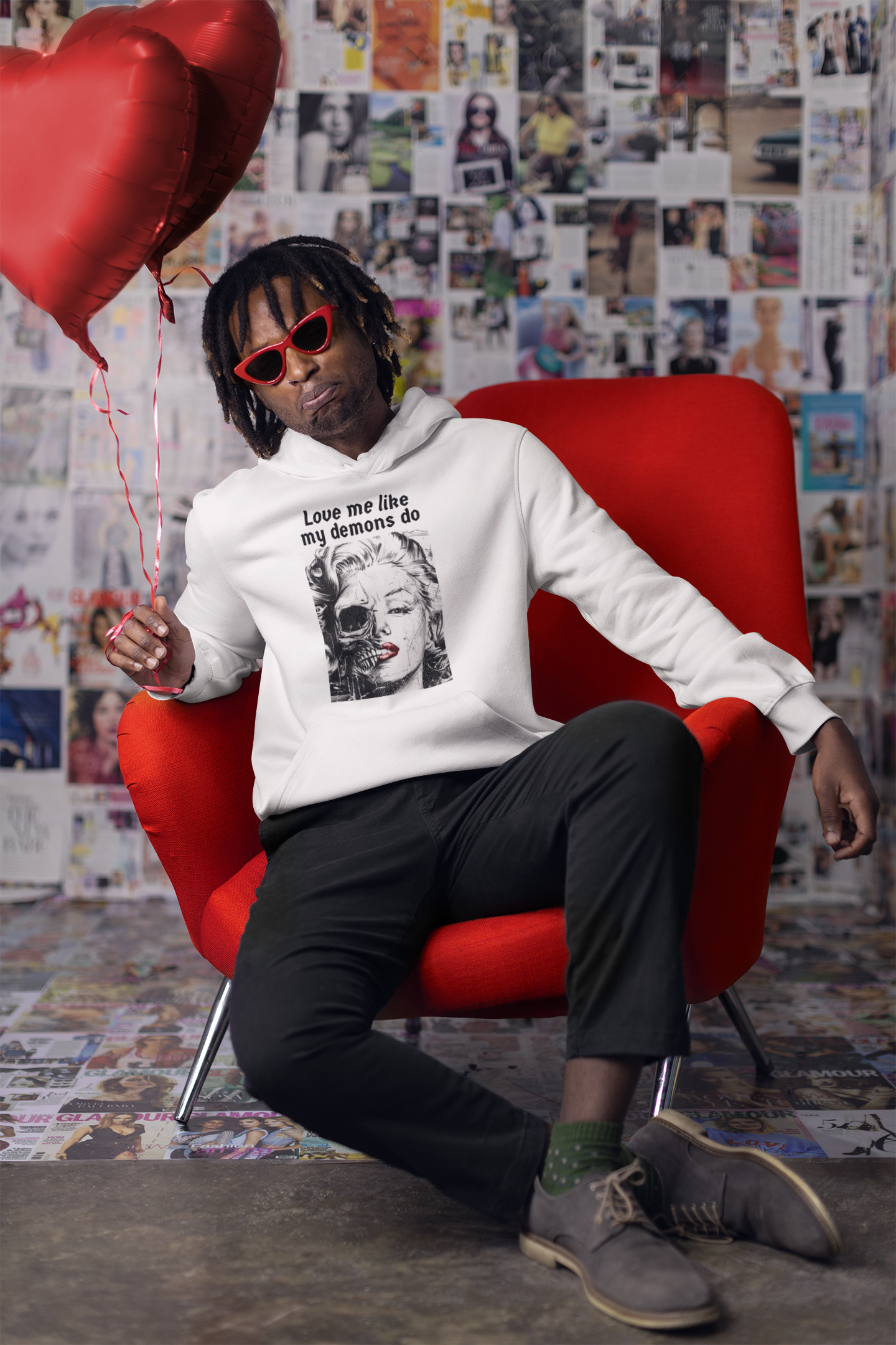 hoodie marilyn monroe demons