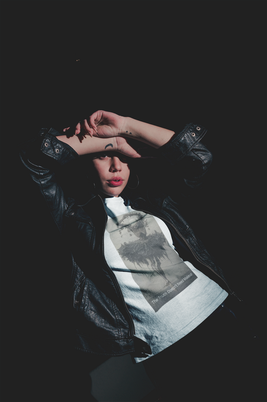 camiseta t-shirt truth skeleton