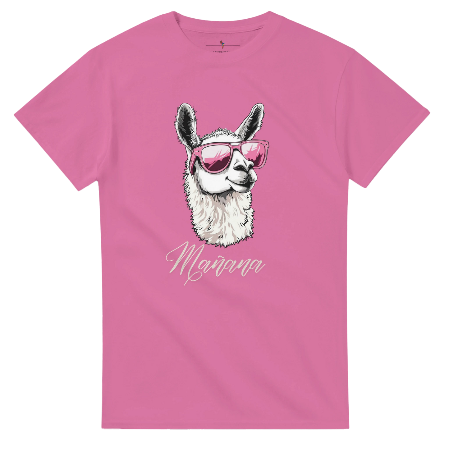 camiseta alpaca rosa