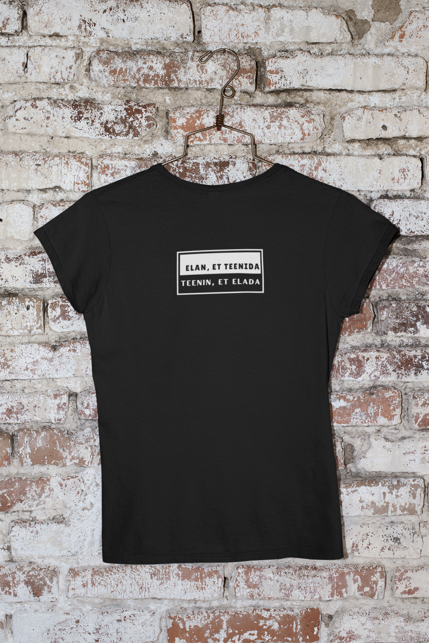 T-shirt "I live to earn. I earn to live"