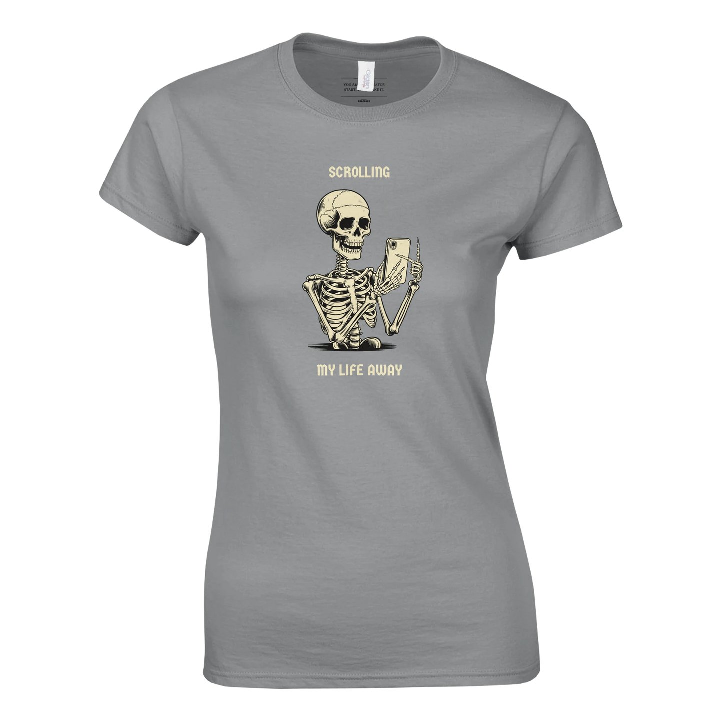 camiseta skeleton