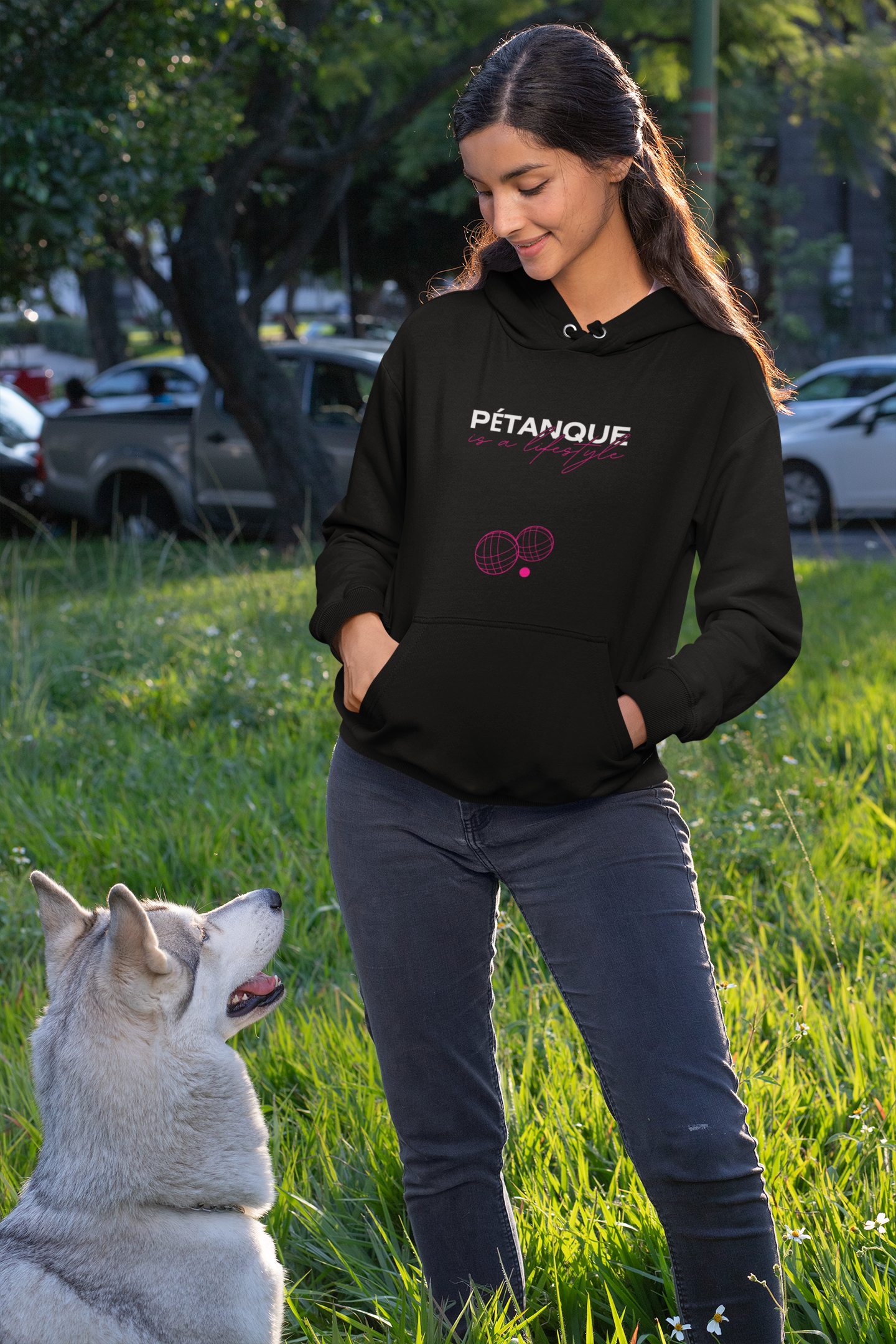 Hoodie "Petanque is a lifestayle"