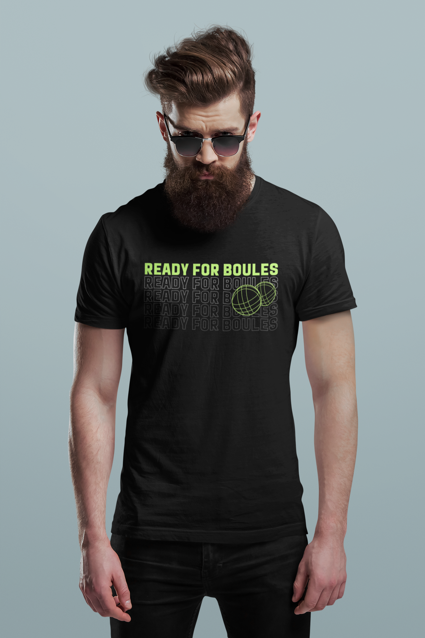 T-shirt "Ready for boules"