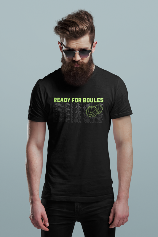 T-shirt "Ready for boules"