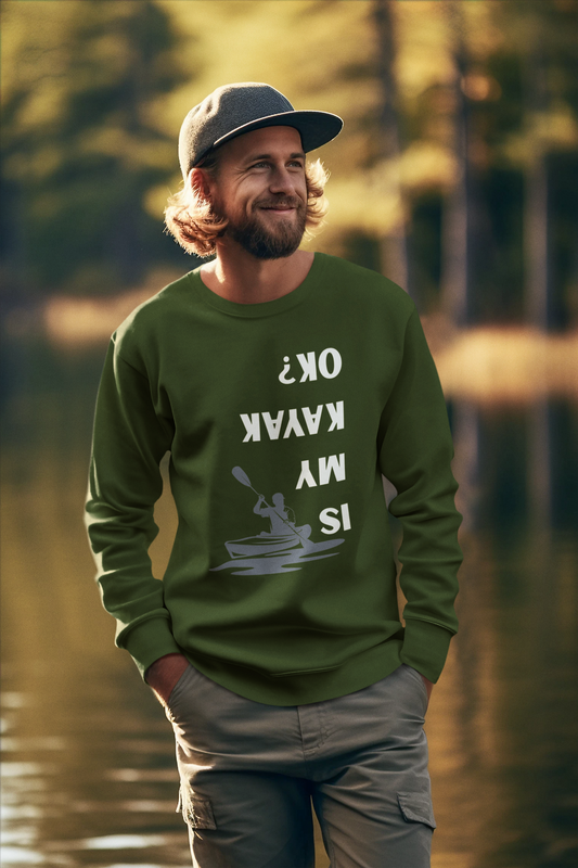 Sudadera "¿Está bien mi kayak?"