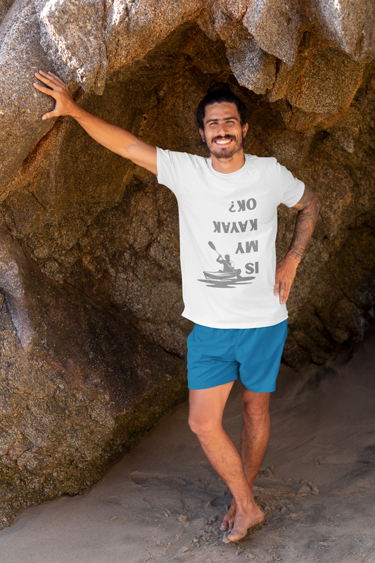 Camiseta "¿Está bien mi kayak?"