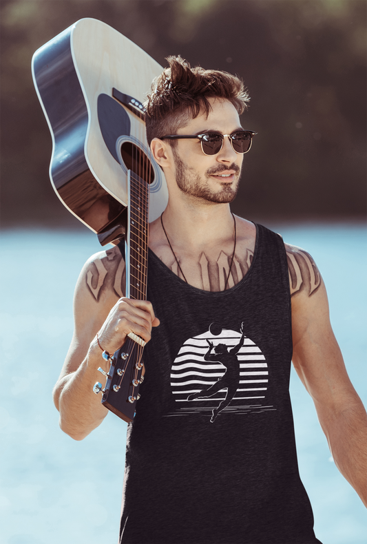 Camiseta sin mangas "Volley sunset"