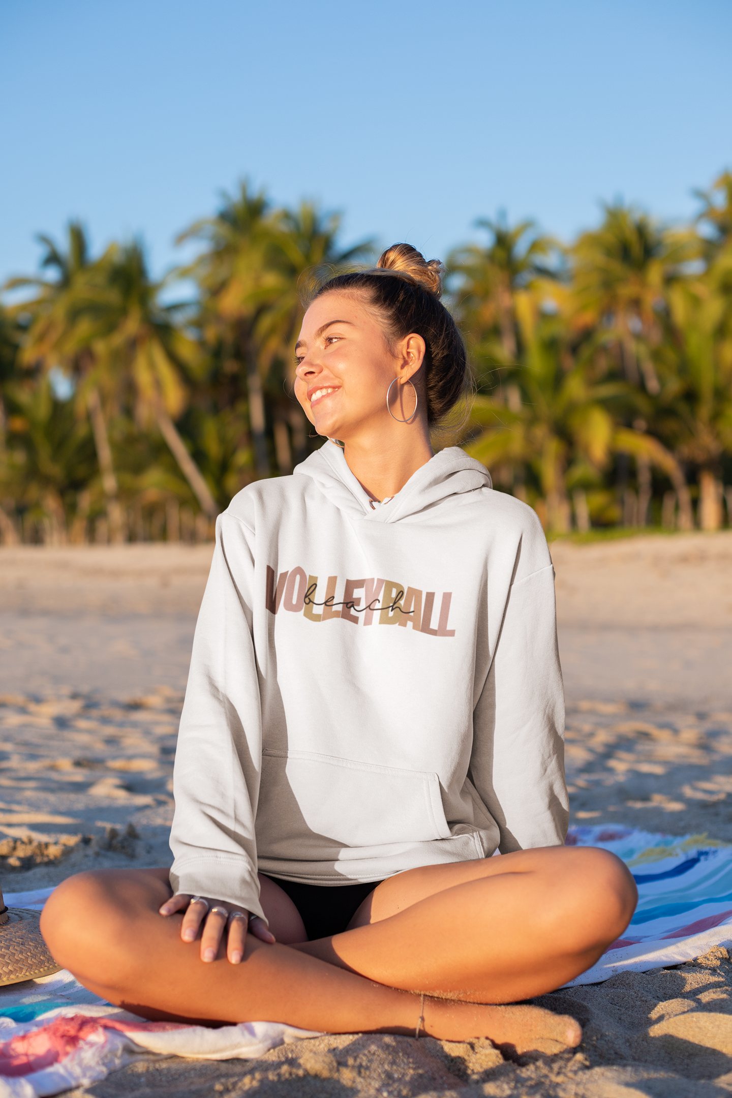 Hoodie "Beach Volleyball"